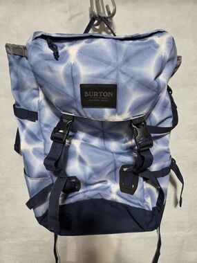 Burton Light Blue Tie-Dye Rolltop Backpack